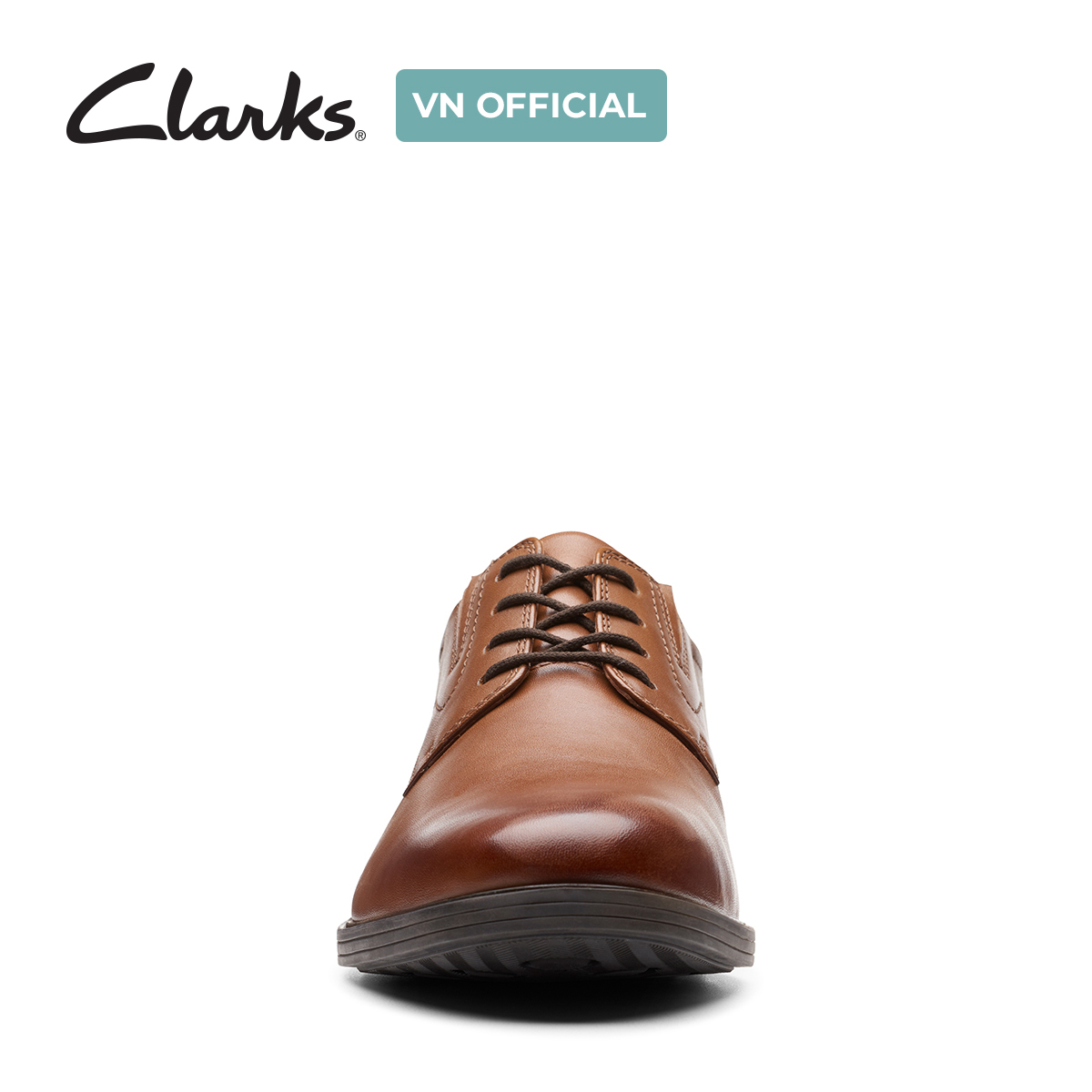 Clarks Men's Leather Western Shoes - Whiddon Plain