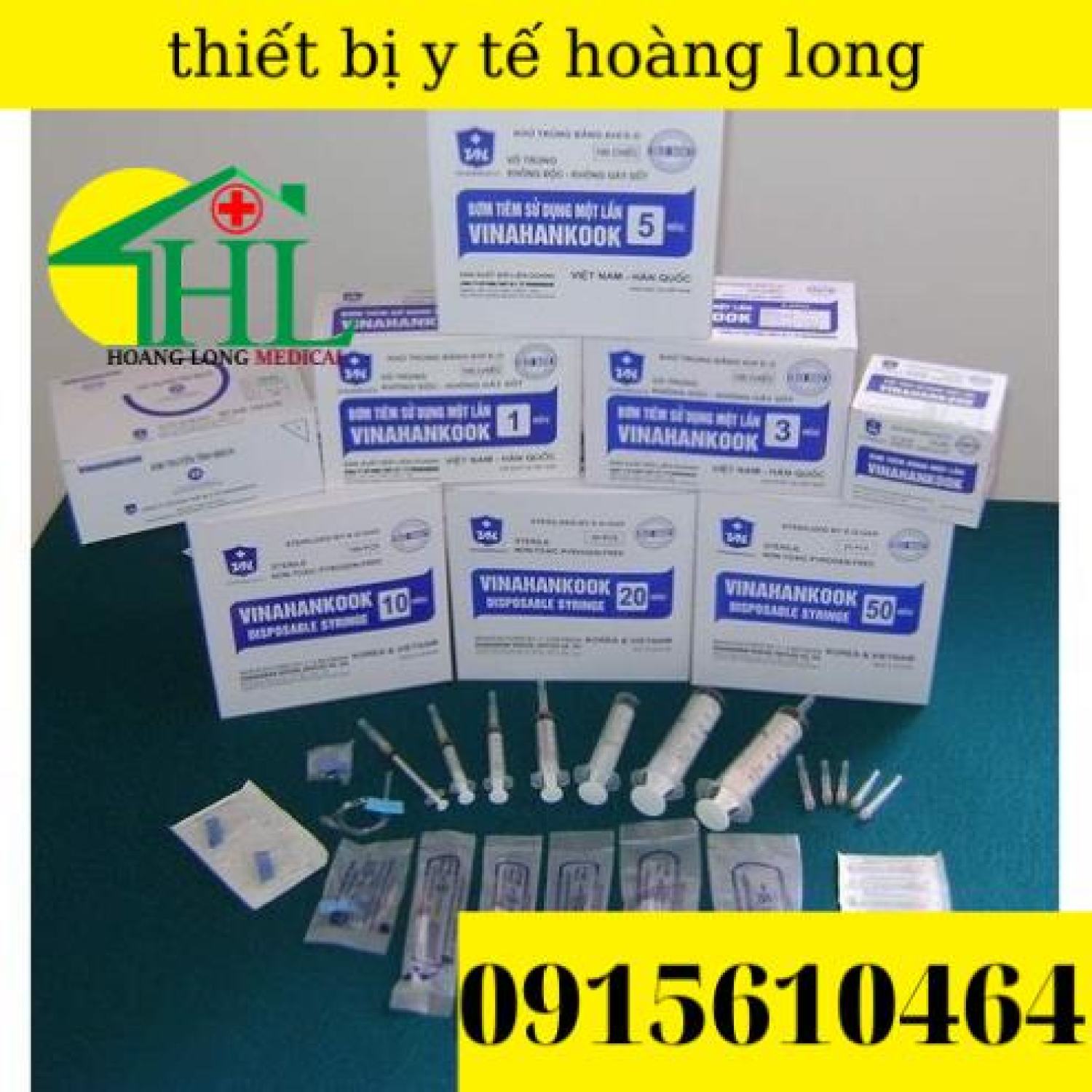 Bơm tiêm 1 lần Vinahankook 5ml
