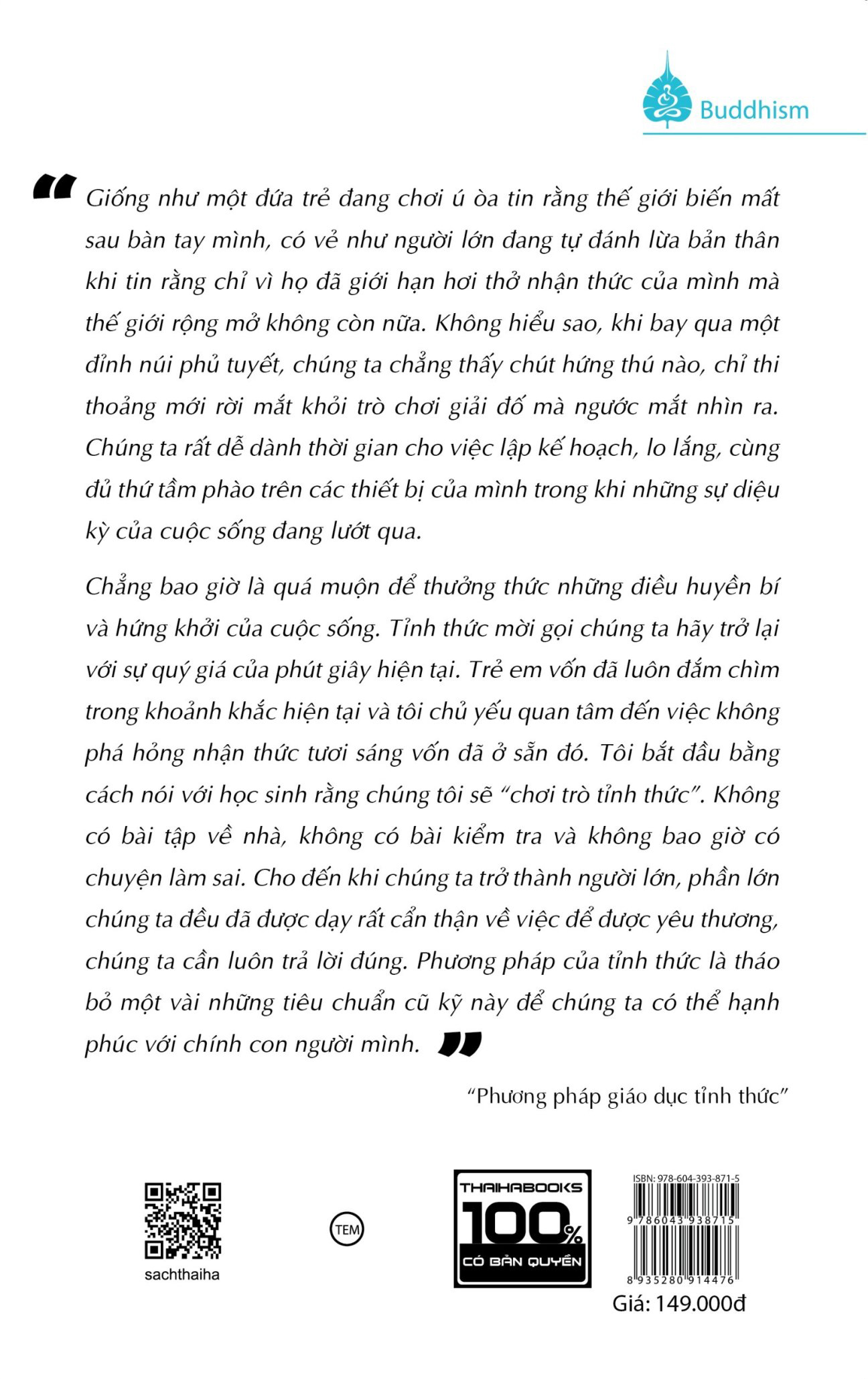 Sách - GIÁO DỤC TỈNH THỨC - Thaihabooks