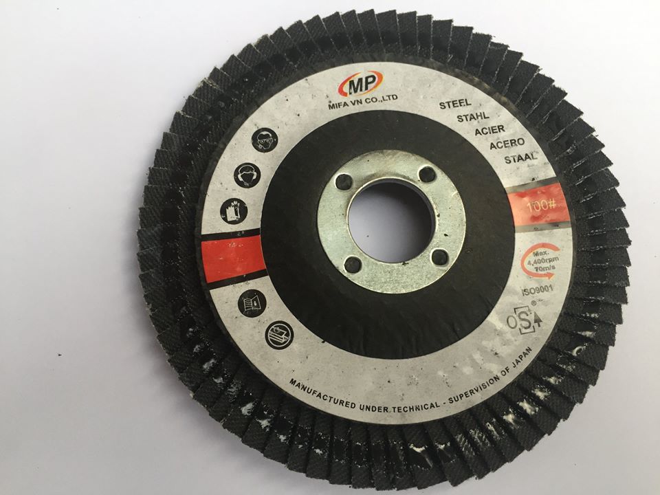 Gáp xếp nhám xếp chà nhám gỗ, sắt 100mm