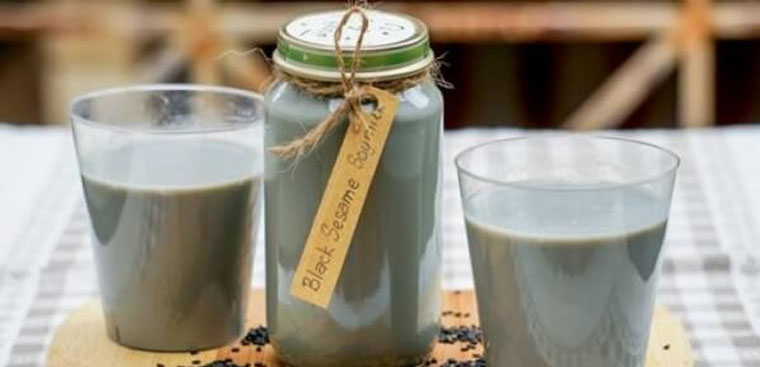 Mè đen, vừng đen, sữa hạt mè đen, mè đen làm bánh