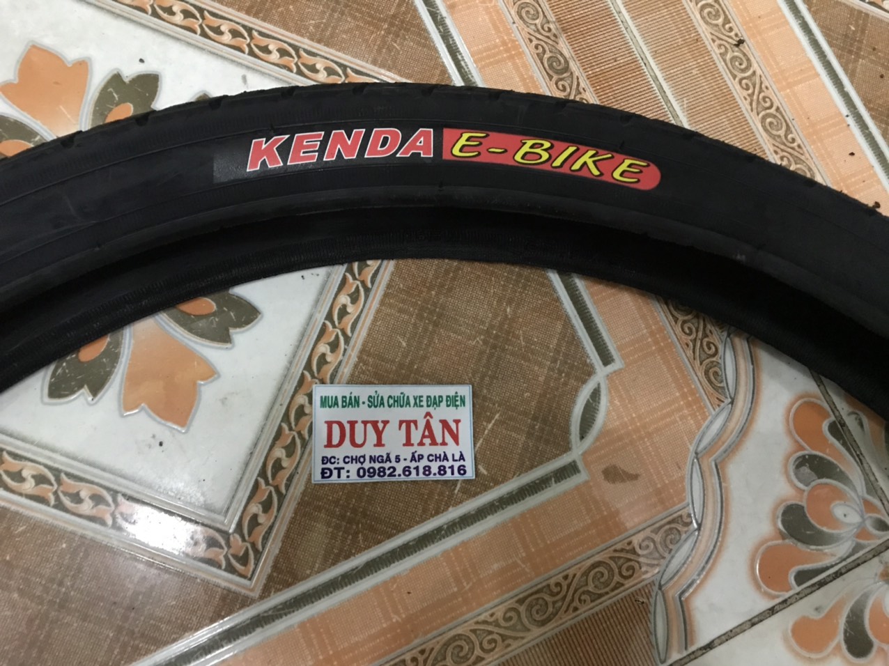 vỏ xe đạp điện kenda 22 x 1.75