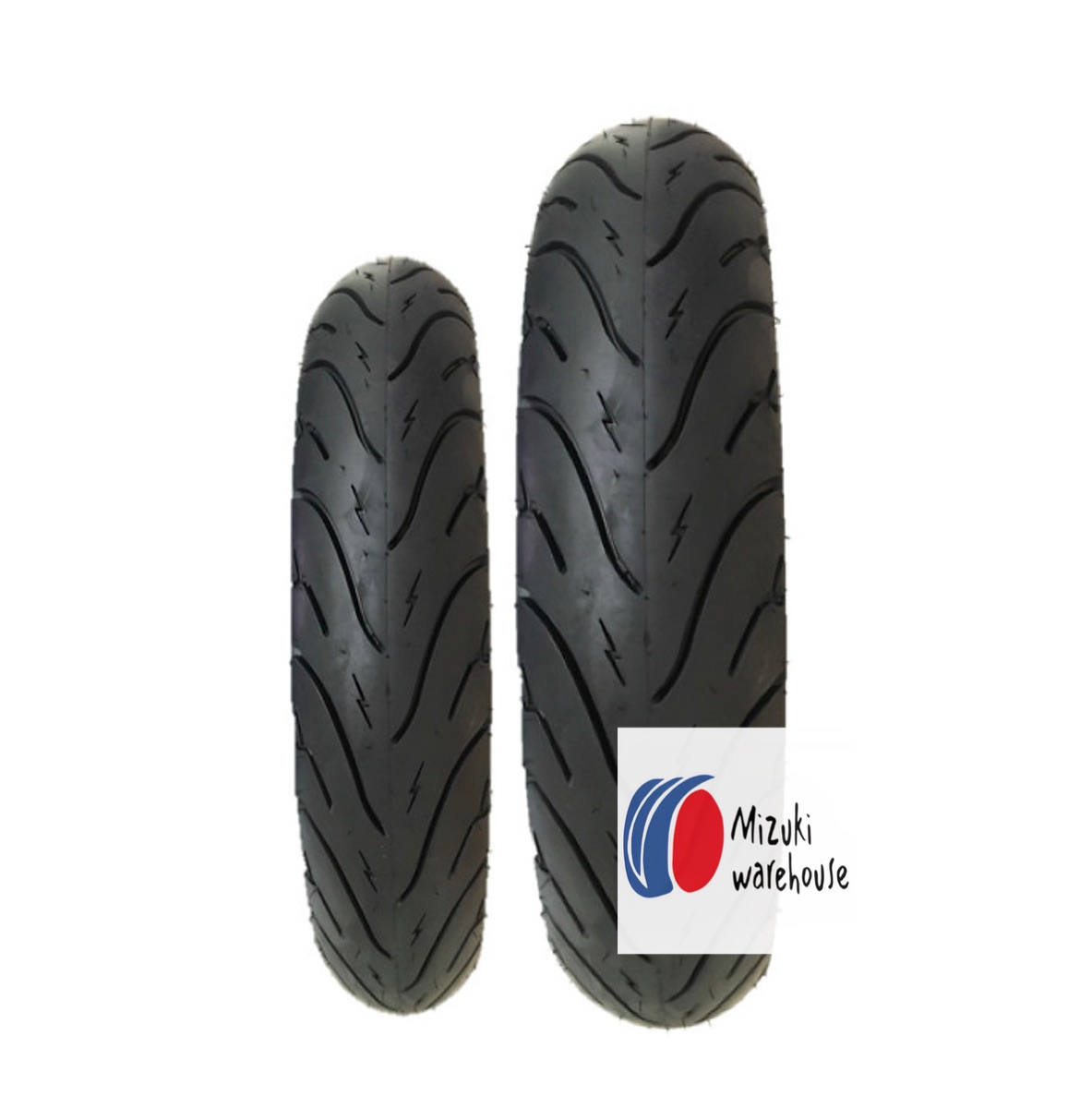 Cặp Lốp trước sau xe Exciter, Winner 150cc 80/90-17 và 120/70-17 ( Không cần săm) Dplus cao cấp đạt tiêu chuẩn Nhật Bản