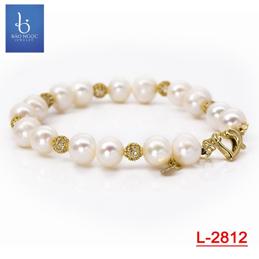 [GIẢM 20%] Lắc Tay Ngọc Trai Mix L2812