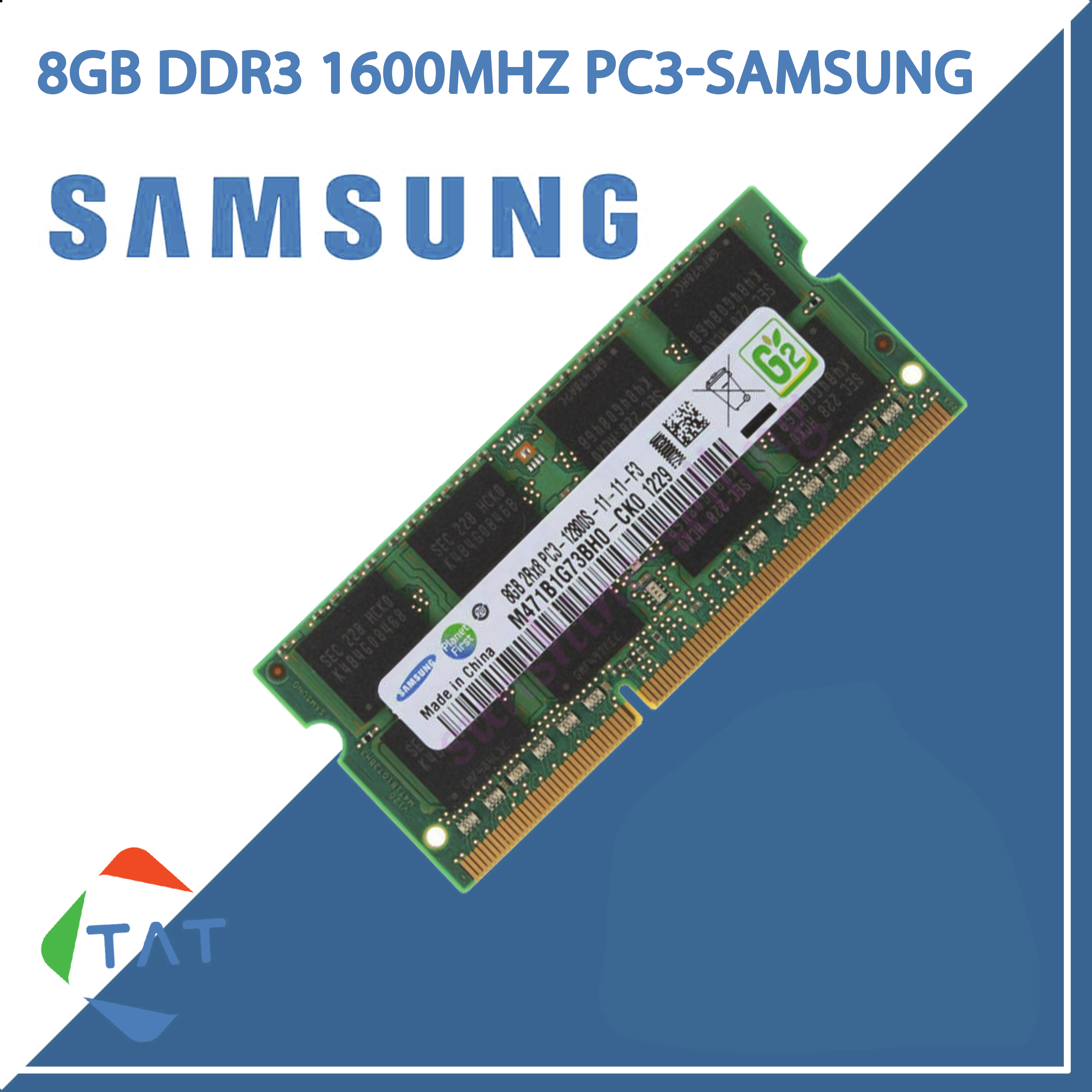 RAM laptop Samsung 8GB PC3L bus 1600Mhz
