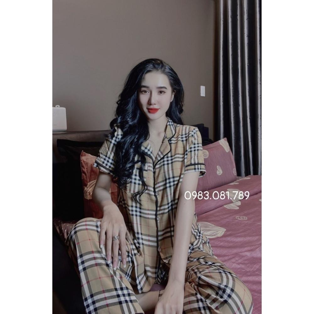 Bộ Pijama Lụa Mango - Bộ mặc Nhà - Bộ Lụa Mango Hình Dễ Thương