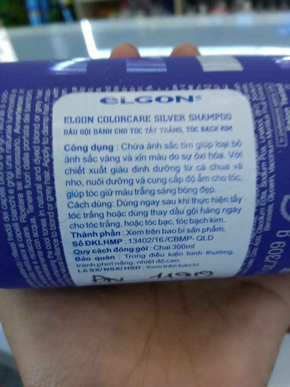 Dầu gội tím Elgon 300ml