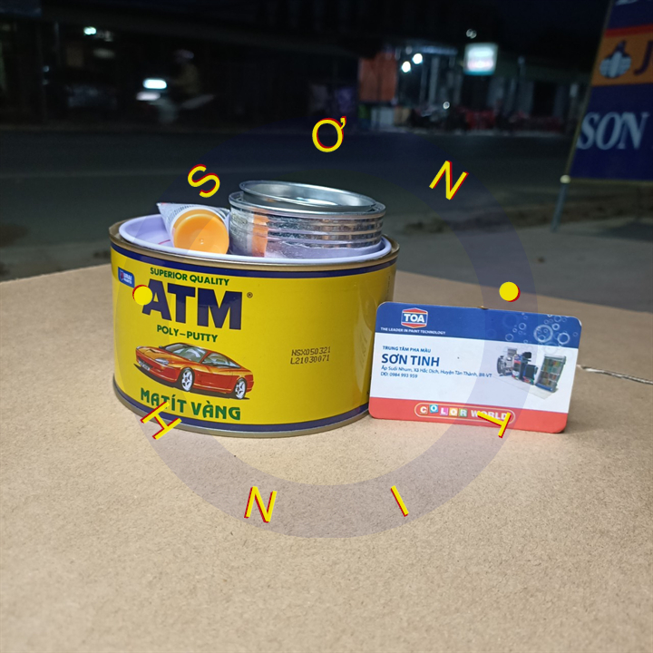 [chiết lẻ] Bột trét đa năng Matit ATM - 2 thành phần 100g , 200g