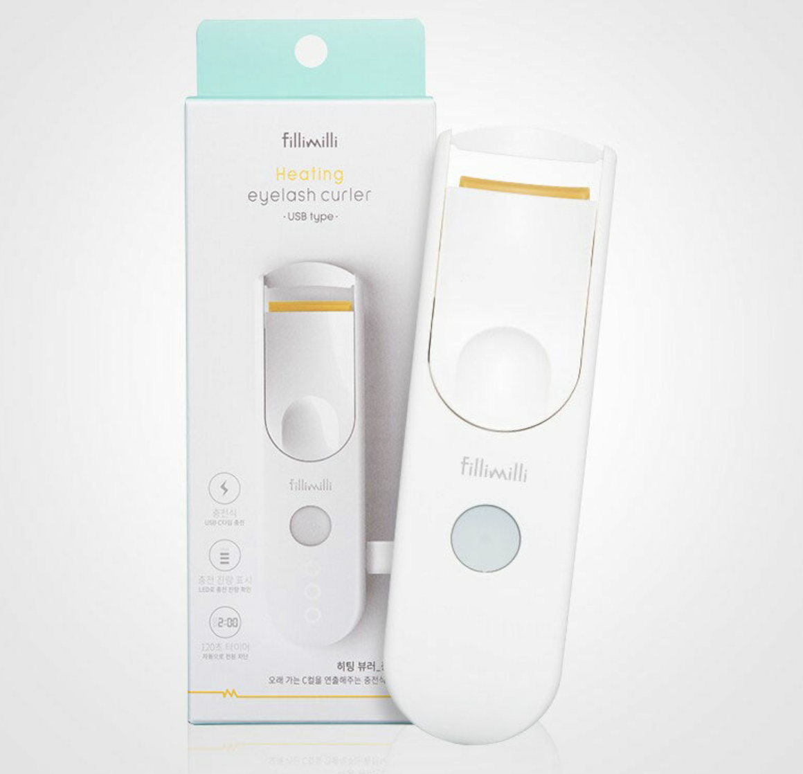 Uốn mi nhiệt fillimilli heating eyelash curler