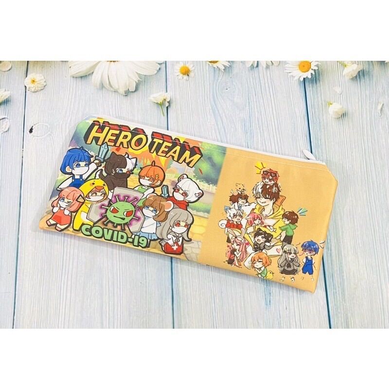 Ví bút hero team / hộp bút hero team