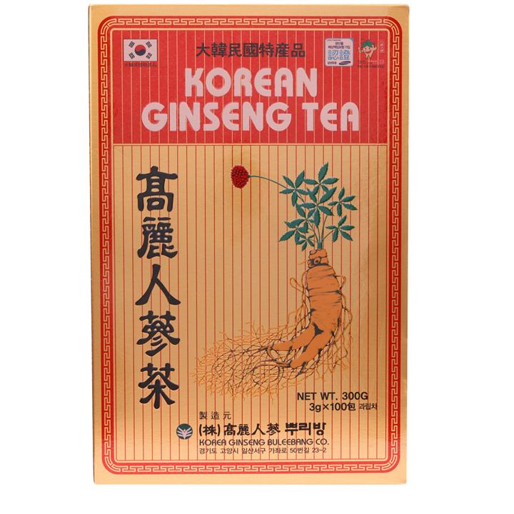[Hàng Công Ty Date mới 2027] Trà Nhân Sâm Buleebang Hàn Quốc 300gr - 3grx100 gói