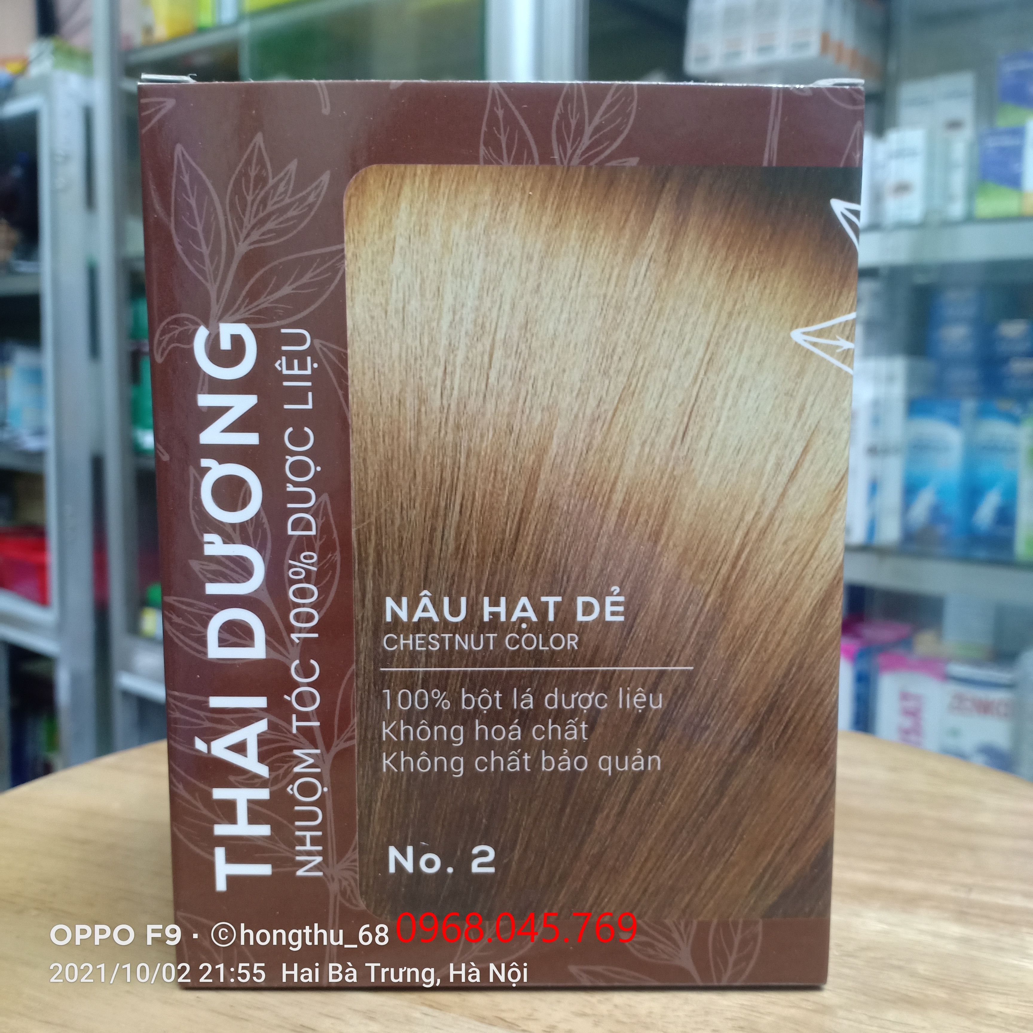 NHUỘM TÓC DƯỢC LIỆU THÁI DƯƠNG