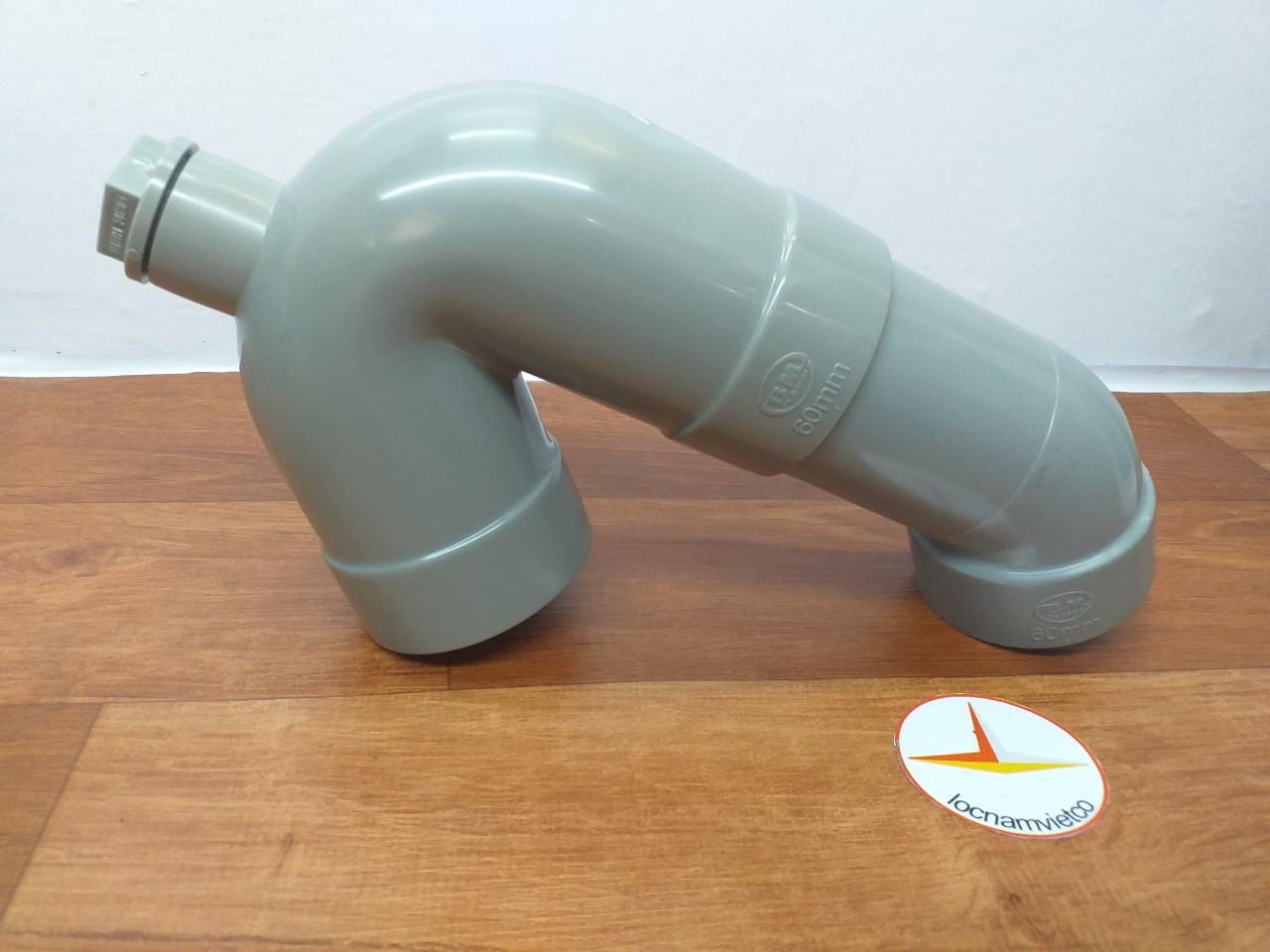 Con thỏ (xi phông) chống hôi phi 60 nhựa PVC Bình Minh
