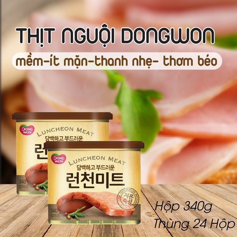 Thịt hộp Hàn Quốc 340g - Dongwon