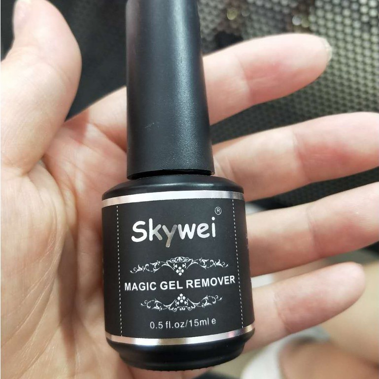 Chai Phá sơn gel, tháo nước sơn Gel thần thánh Skywei loại 15ml