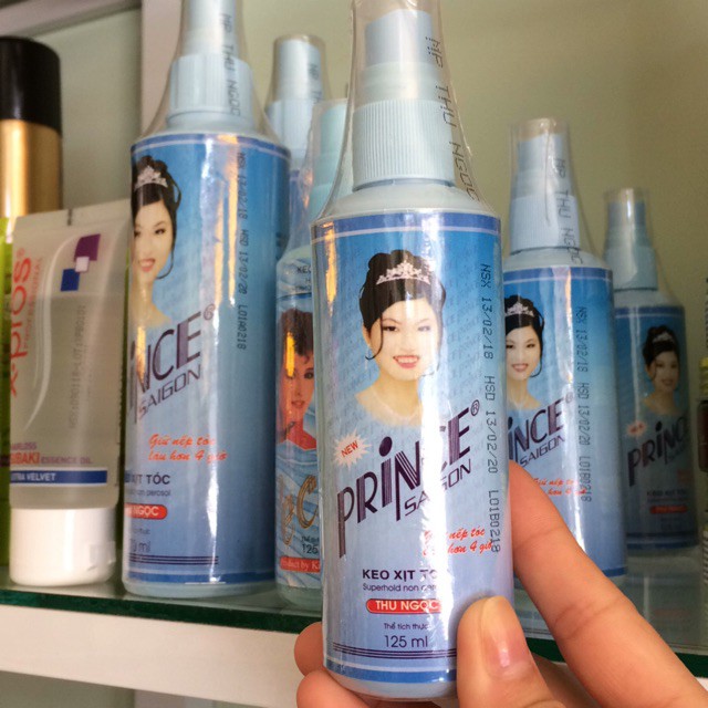 Keo Xịt Tóc Prince 125ml