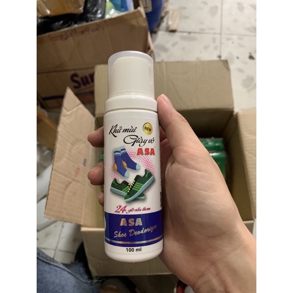 Xịt Khử Mùi Hôi Giày Vớ Asa 100ML