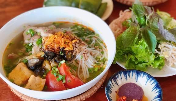 thực phẩm sạch: Bún tươi Ba Cây Tre ( nội địa, chia vắt)