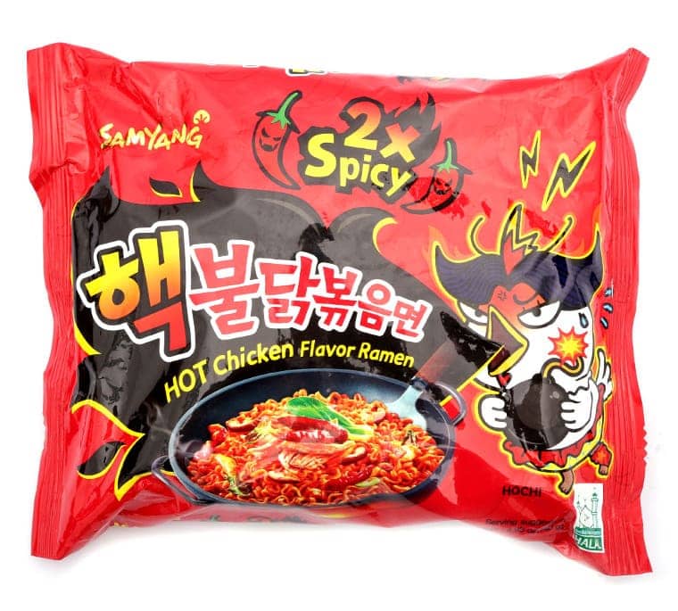 1 Gói Mì Gà Siêu Cay 2x Samyang (140g / Gói)