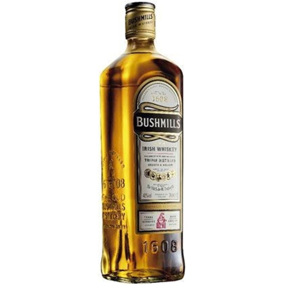 [Trên 18 tuổi] [Chính hãng] Rượu Irish Whiskey Blended Bushmills Original 40% 700ml