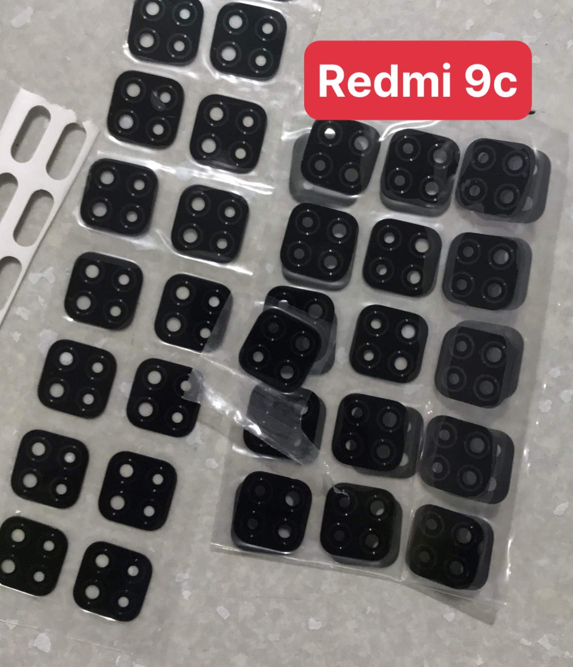 Kính camera Redmi 9c (mảnh kính rời)