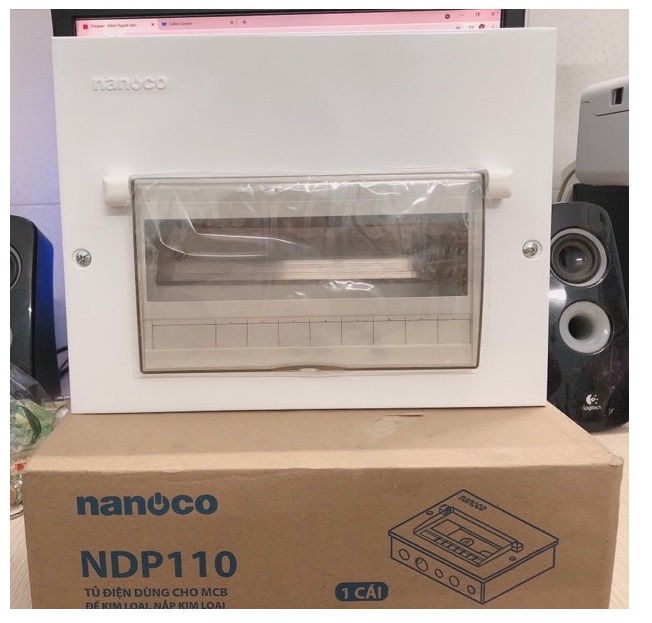 NANOCO / Tủ điện chứa 5-10 đường Panasonic – NDP110