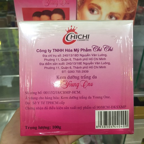 [HCM]Kem cô gái tóc xù đại CHI CHI 100g