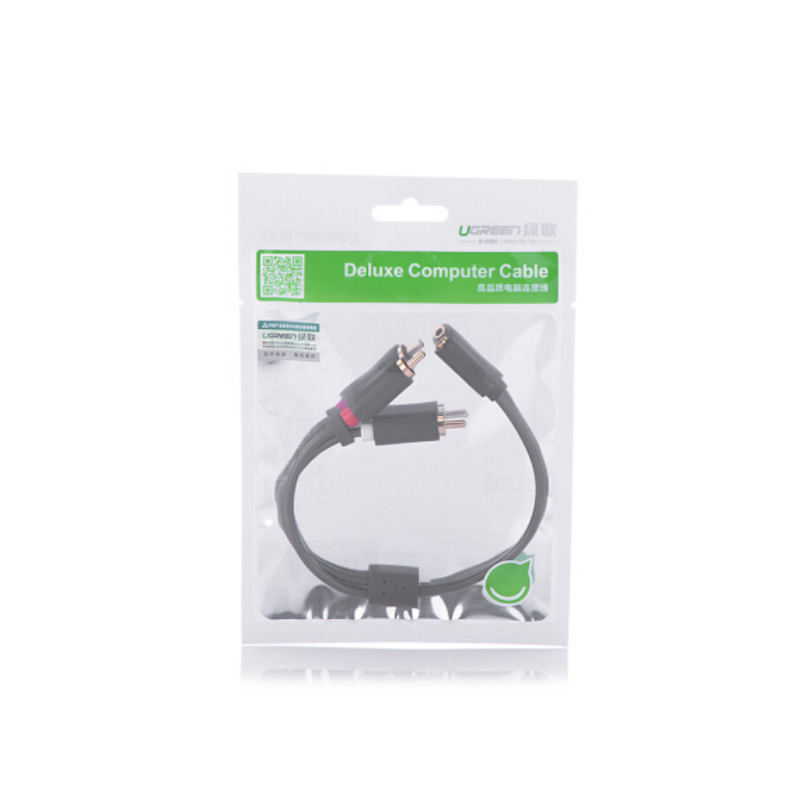 Cáp AV Ugreen AV111 10549 (3m) - Đen - Hàng Chính Hãng