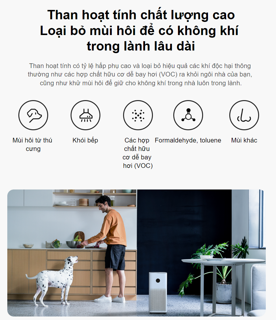 Xiaomi smart air purifier 4 Edition International-authentic