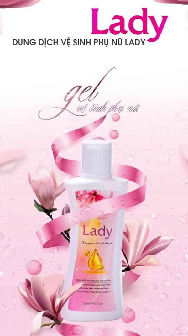 Dung dịch vệ sinh phụ nữ Lady