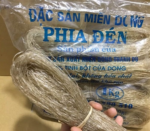 Miến dong Cao Bằng sợi tròn loại 1 gói 500g