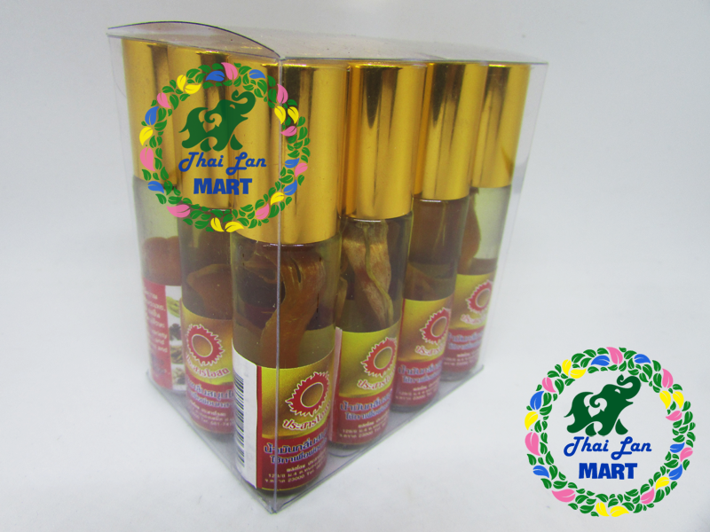 [HCM]12 CHAI DẦU GIÓ NHÂN SÂM ĐỎ THÁI LAN 8ML