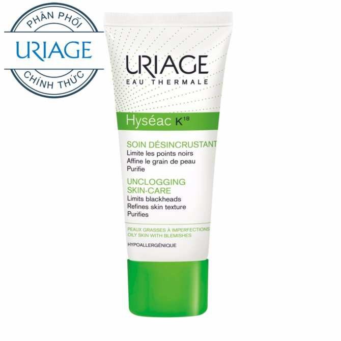 Kem ngăn ngừa mụn , kiểm soát nhờn uriage hyséac a.i 40ml - 6088