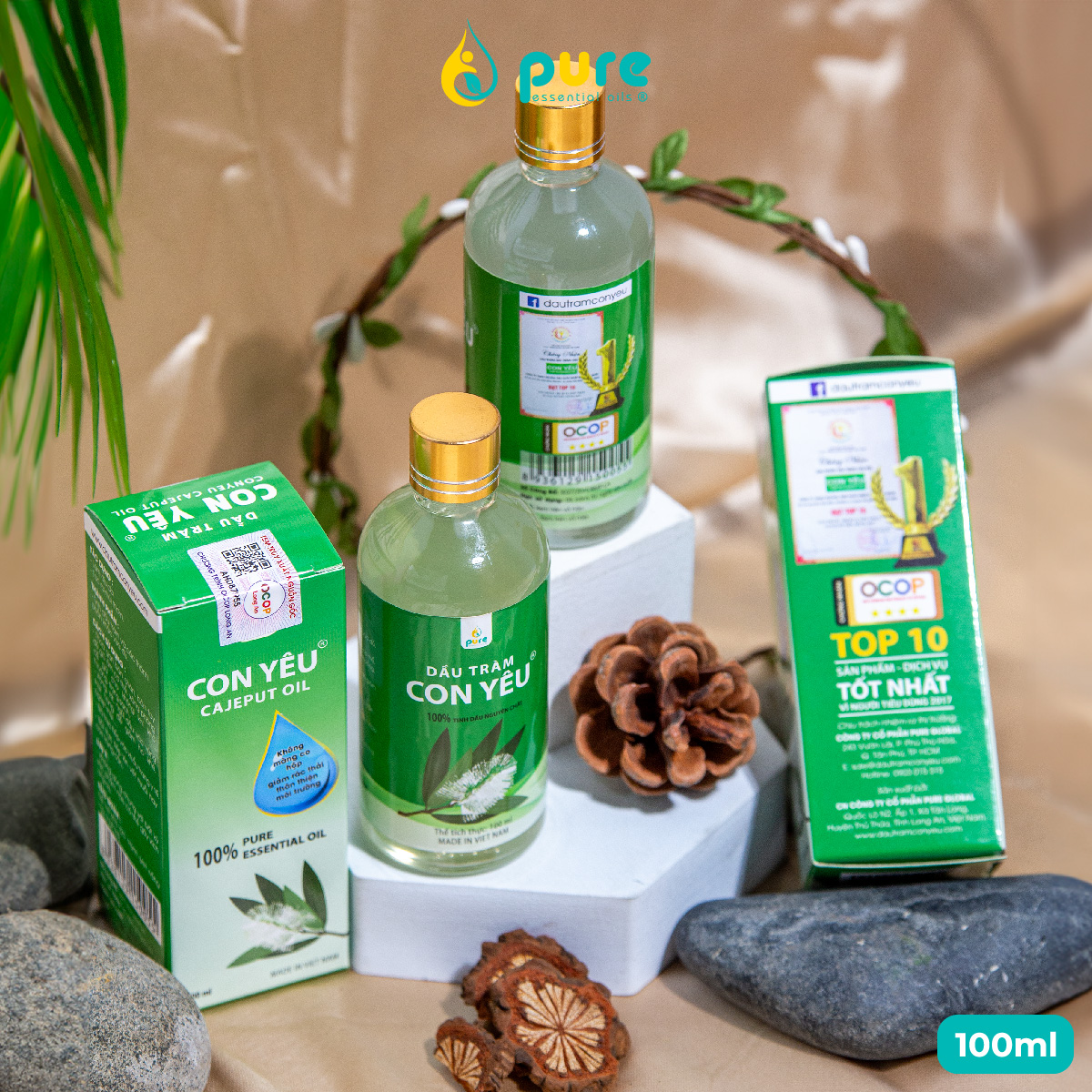 Con Yeu Cajeput Oil - 3.4oz