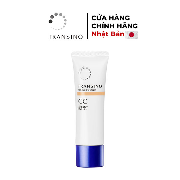 Kem CC Trang Điểm Trắng Sáng Da TRANSINO 30g