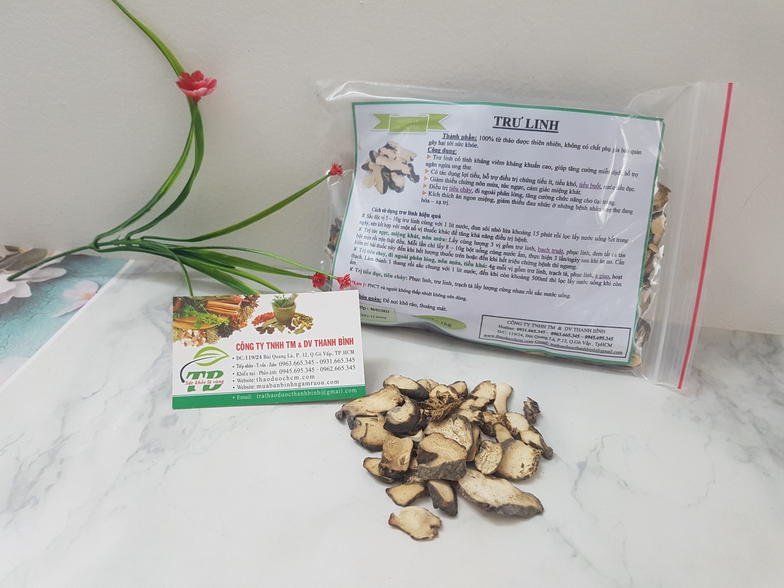 Trư Linh Khô 100G - Loại 1