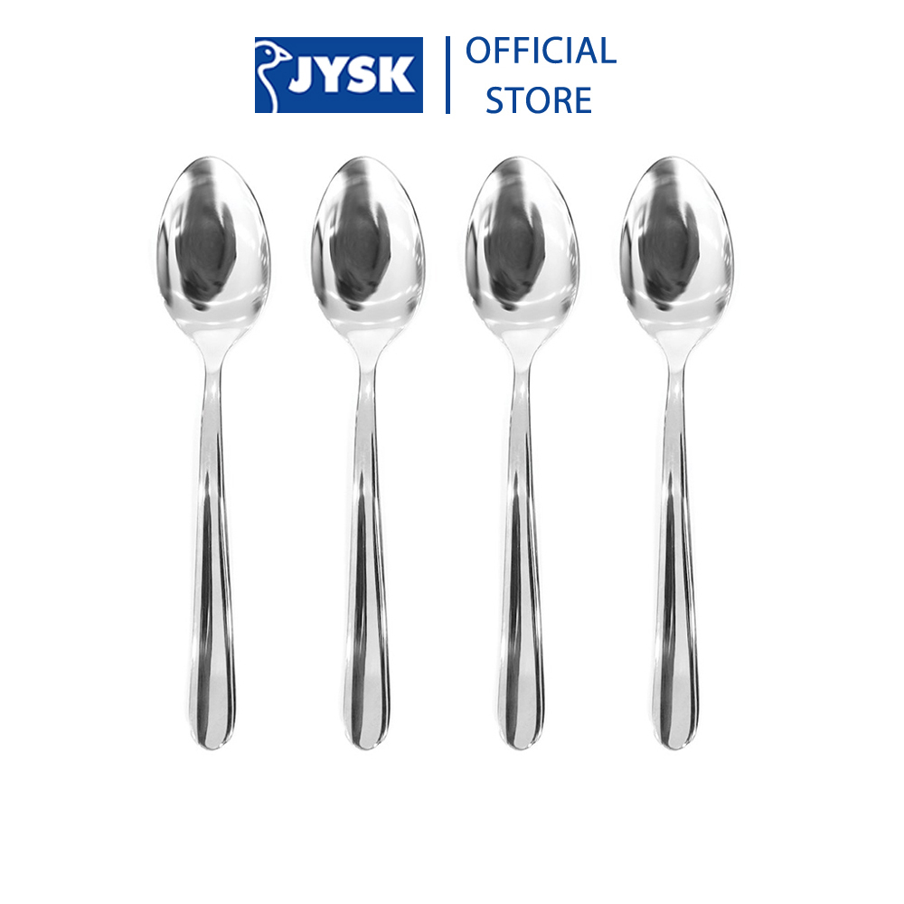 Bộ 4 thìa ăn | jysk nid | inox | d19cm
