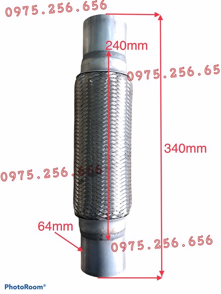Ống Xả Mềm Phi 60*24*34 TH6T