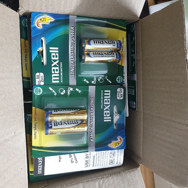 Pin AA  Maxell alkaline vỉ 2 viên