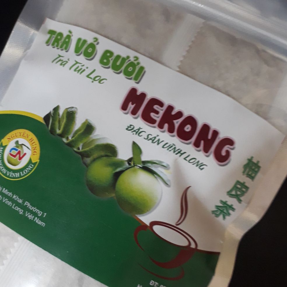 Trà vỏ bưởi túi lọc mekong 40gr