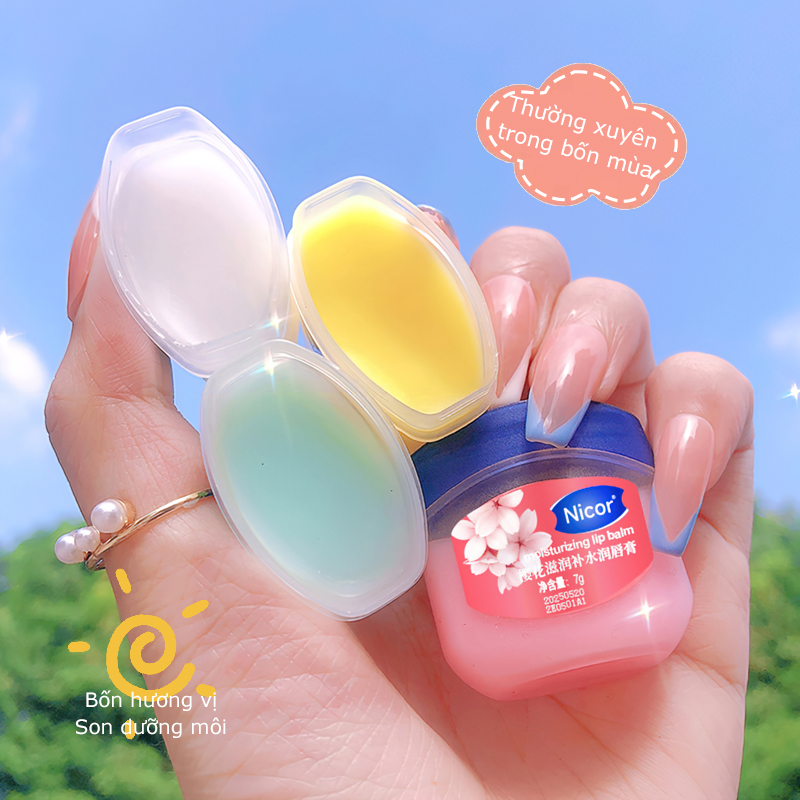 Bộ 4 son dưỡng môi dưỡng ẩm chăm sóc môi Vaseline Y