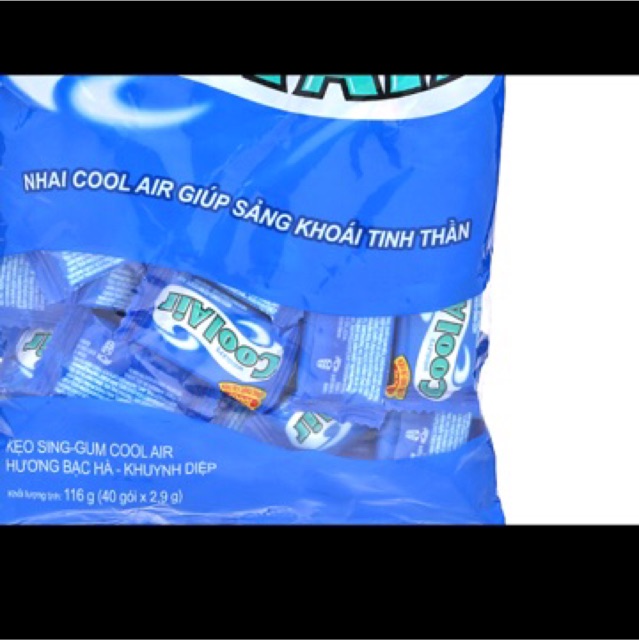Kẹo cao su Cool Air gói 110v