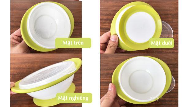 BỘ 2 BÁT ĂN NUK CHỐNG ĐỔ CÓ NẮP