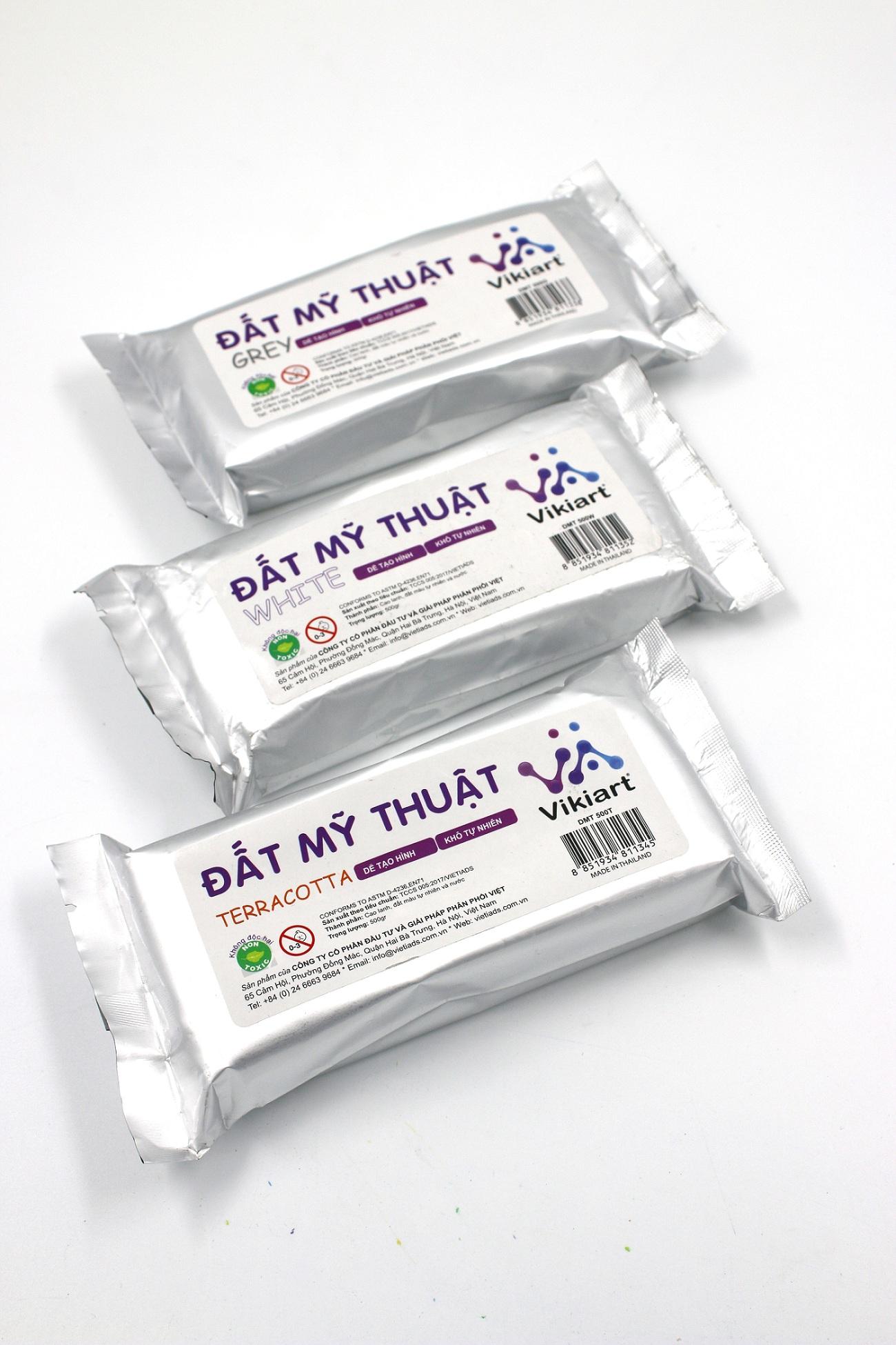 Clay DIY Thai Dry Type 1 imported Thailand 500gr- Vikiart