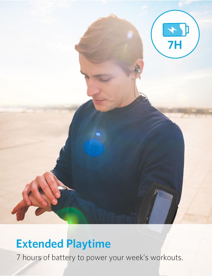 Tai nghe bluetooth ANKER SoundBuds Flow - A3234