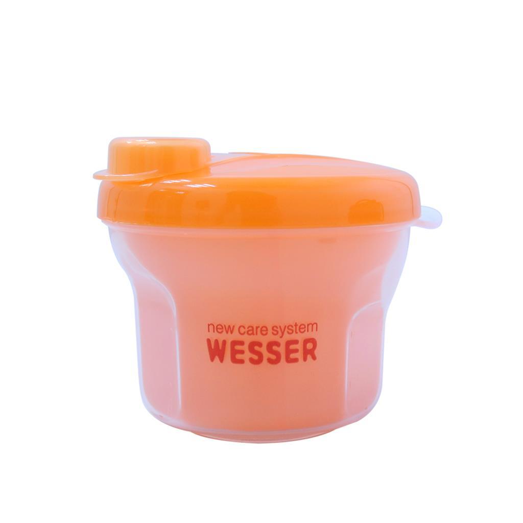 [HCM]Hộp Ngăn Chia Sữa Tròn Wesser 45gr
