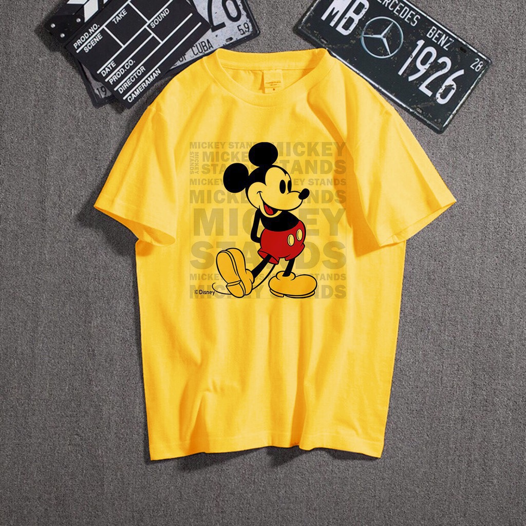 ÁO THUN CHUỘT MICKEY MOUSE DISNEY HỒNG