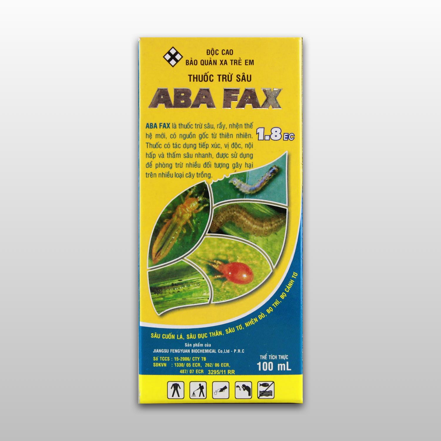 Thuốc trừ sâu ABA FAX 1.8 EC 100ml