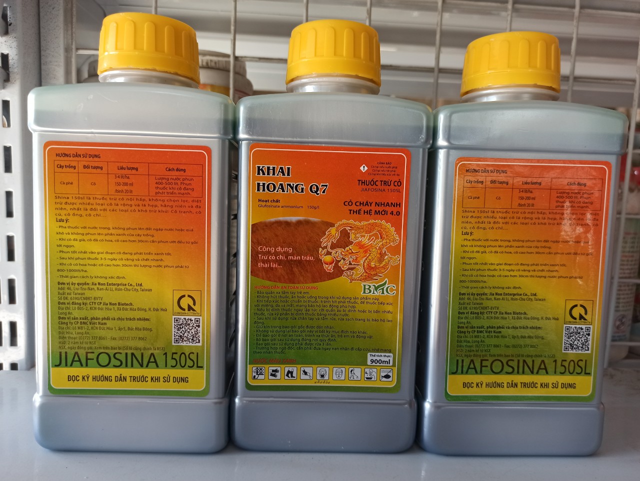 Thuốc diệt cỏ KHAI HOANG Q7 - Chai 900ml