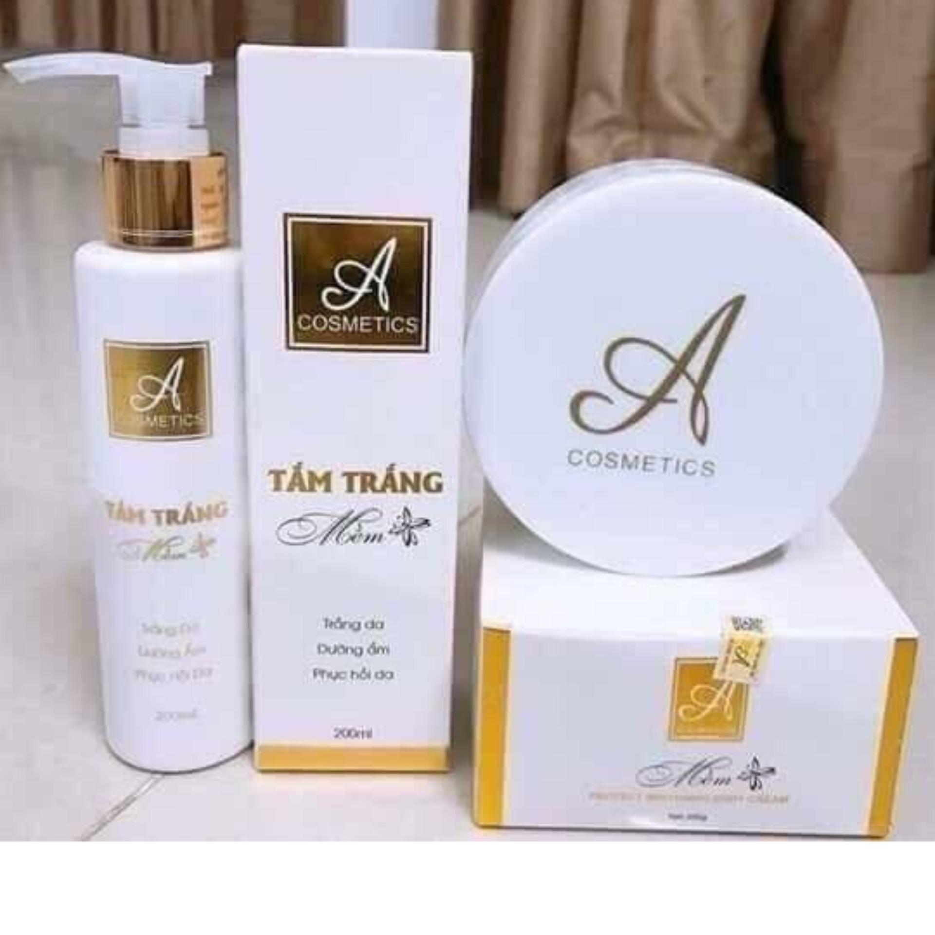 Combo sâm vàng trắng da giảm thâm nám mq skin ( 4 món)